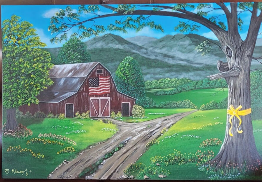 Home Coming 24"x36" On Gallery Canvas $750.00