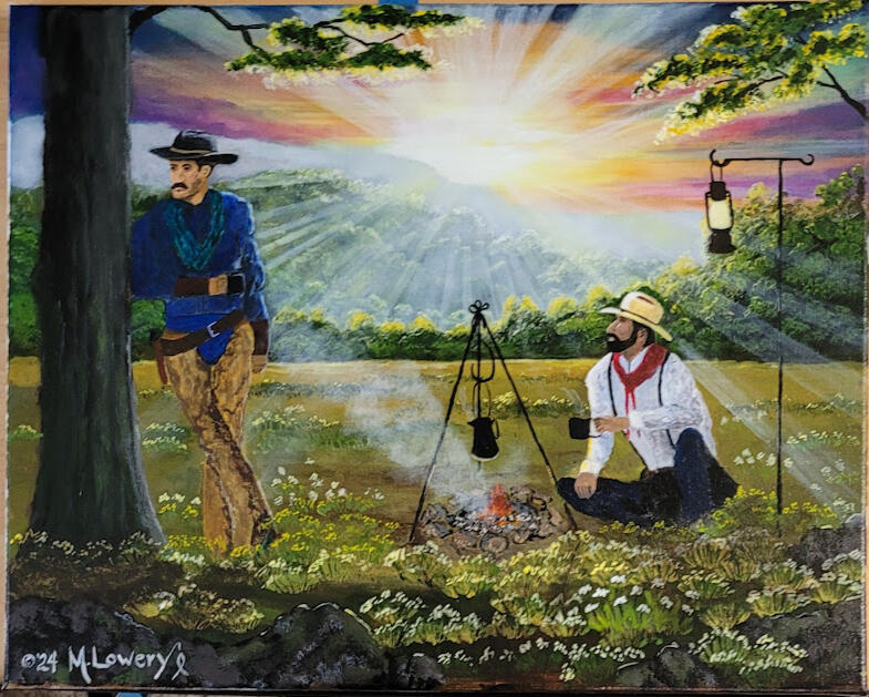 Rise And Shine - 16" x 20" On Canvas Unframed- $195