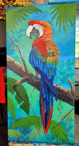 Parrot on a Tree