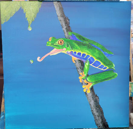 Red Eyed Tree Frog #3